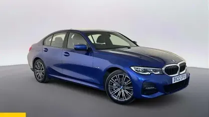 Used BMW 330e M Sport 292 HP (214 kW) 2022 Blue Sedan