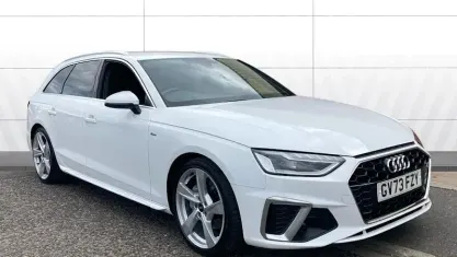 Used Audi A4 S-Line 204 HP (150 kW) 2024 White Estate