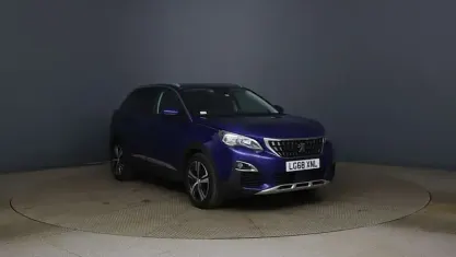 Used Peugeot 3008 Allure 131 HP (96 kW) 2018 Blue SUV