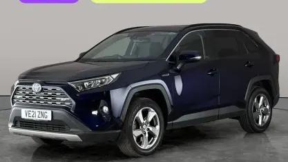 Used Toyota RAV4 Hybrid Design 218 HP (160 kW) 2021 Blue SUV