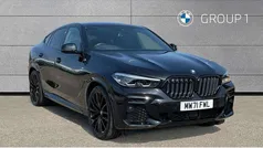 Black Used 2022 BMW X6 M Sport SUV | £46,995 (Fair price)