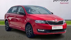 Red Used 2018 Skoda Rapid Sport Estate | £9,344 (Fair price)