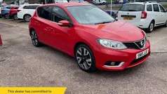 Red Used 2018 Nissan Pulsar Tekna Hatchback | £7,995 (Fair price)