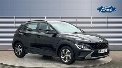 Gebraucht Hyundai Kona SE 141 PS (103 kW) 2022 Schwarz SUV