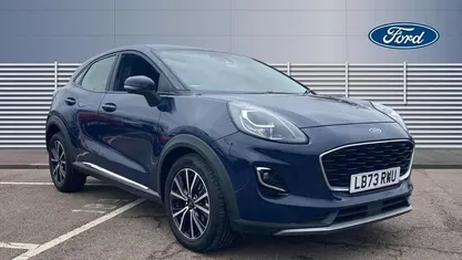 Used Ford Puma Titanium 125 HP (91 kW) 2023 Blue SUV