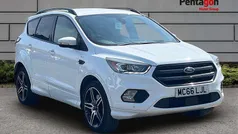 White Used 2017 Ford Kuga ST-Line SUV | £9,495 (Fair price)