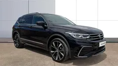 Black Used 2021 VW Tiguan Allspace R-line SUV | £28,501 (Fair price)
