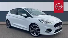 White Used 2019 Ford Fiesta ST-Line Hatchback | £9,323 (Fair price)