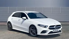 White Used 2019 Mercedes A200 AMG Line Premium Hatchback | £17,849 (Fair price)