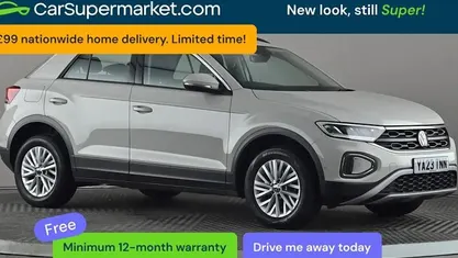 Used VW T-Roc Life 110 HP (80 kW) 2023 Grey SUV