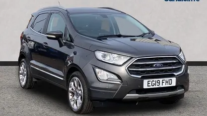 Used Ford Ecosport Titanium 125 HP (91 kW) 2019 Grey SUV