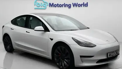 Used Tesla Model 3 Performance 461 kW (627 HP) 2023 White Sedan