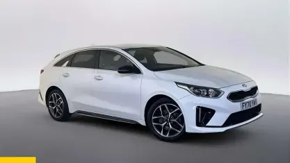 Used Kia ProCeed GT-Line 140 HP (102 kW) 2020 White Estate