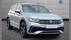 Silver Used 2022 VW Tiguan R-line SUV | £29,490 (Fair price)