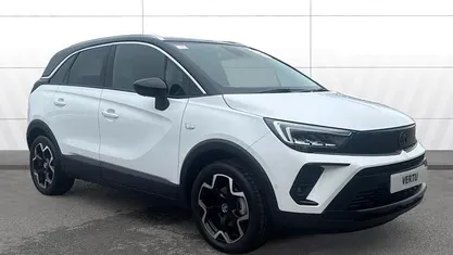 Used Vauxhall Crossland Ultimate 131 HP (96 kW) 2023 White SUV