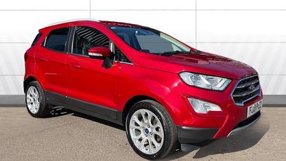 Begagnad Ford Ecosport Titanium 125 HK (91 kW) 2021 Röd SUV