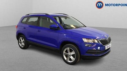 Begagnad Skoda Karoq SE 116 HK (85 kW) 2020 Blå SUV