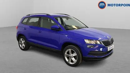 Used Skoda Karoq SE 116 HP (85 kW) 2020 Blue SUV