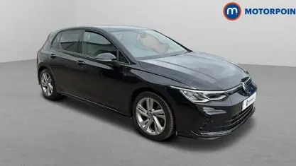 Used VW Golf VIII R-line 150 HP (110 kW) 2022 Black Hatchback