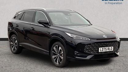 Begagnad MG HS Trophy 224 HK (164 kW) 2024 Svart SUV