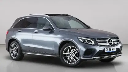 Used Mercedes GLC220 AMG line 170 HP (125 kW) 2018 Grey SUV