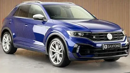Used VW T-Roc R 300 HP (220 kW) 2019 Blue SUV