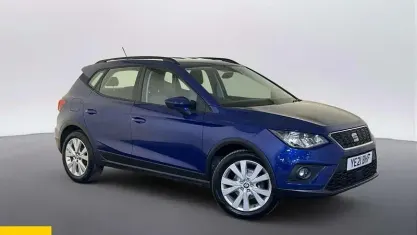 Used Seat Arona SE Technology 95 HP (69 kW) 2021 Blue SUV