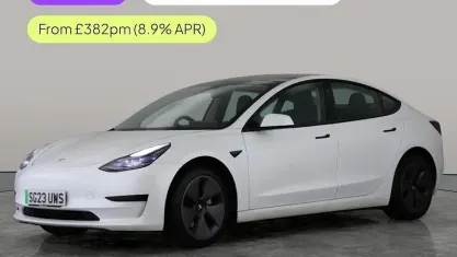 Used Tesla Model 3 Standard Range 180 kW (245 HP) 2023 White Sedan