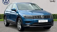 Blue Used 2019 VW Tiguan SEL SUV | £19,300 (Fair price)