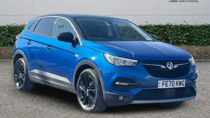 Used Vauxhall Grandland X SRi 131 HP (96 kW) 2021 Blue SUV