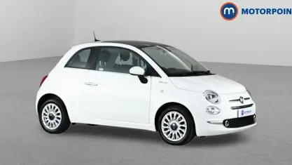 Używany Fiat 500 Dolcevita 69 KM (50 kW) 2021 Biały Hatchback