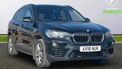 Used BMW X1 Sport Line 192 HP (141 kW) 2018 Black SUV
