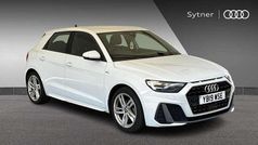 White Used 2019 Audi A1 S-Line Hatchback | £15,500 (Fair price)
