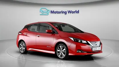 Used Nissan Leaf Acenta 110 kW (150 HP) 2019 Red Hatchback