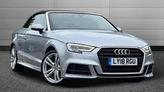 Floret silver Used 2018 Audi A3 Cabriolet S-Line Cabriolet | £17,222 (Fair price)