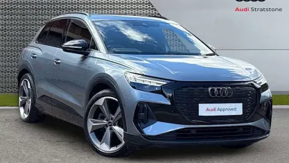 Used Audi Q4 e-tron Black Edition 250 kW (340 HP) 2024 Blue SUV