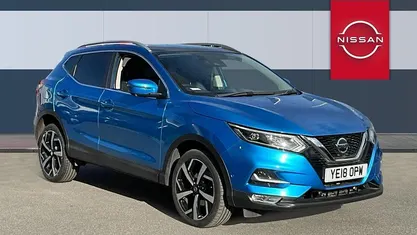 Used Nissan Qashqai Tekna 131 HP (96 kW) 2018 Blue SUV