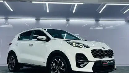 Używany Kia Sportage GT-Line 185 KM (136 kW) 2019 Biały SUV