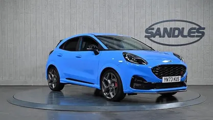 Blue Used 2023 Ford Puma ST Hatchback | £19,999 (Fair price)