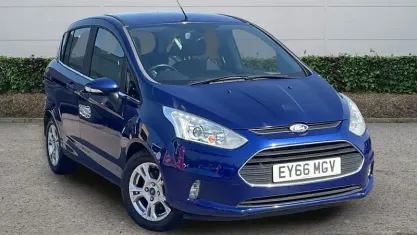 Used Ford B-MAX Zetec 90 HP (66 kW) 2016 Blue MPV
