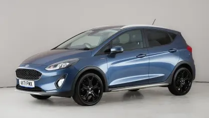 Used Ford Fiesta Active X 125 HP (91 kW) 2021 Blue Hatchback