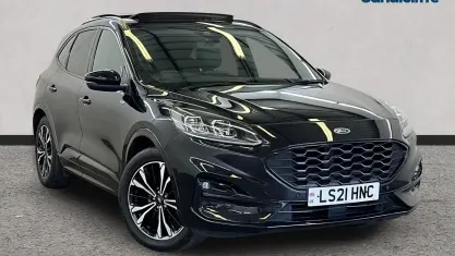 Usado Ford Kuga ST-Line X 120 CV (88 kW) 2021 Negro SUV