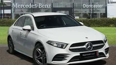 White Used 2021 Mercedes A200 AMG line Sedan | £18,995 (Fair price)