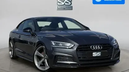 Used Audi A5 Black Edition 150 HP (110 kW) 2019 Grey Coupe
