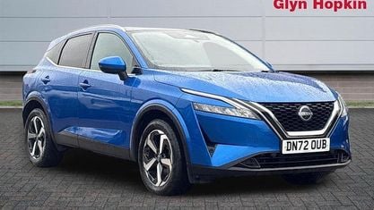 Used Nissan Qashqai N-Connecta 140 HP (102 kW) 2022 Blue SUV