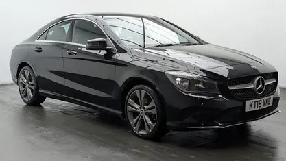 Used Mercedes CLA220 177 HP (130 kW) 2017 Black Sedan
