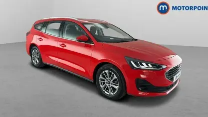 Used Ford Focus Titanium 125 HP (91 kW) 2023 Red Estate