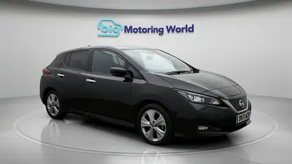 Used Nissan Leaf Tekna 110 kW (150 HP) 2021 Black Hatchback