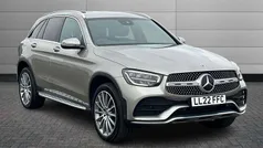 Silver Used 2022 Mercedes GLC300e AMG Line Premium SUV | £31,566 (Fair price)