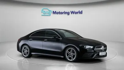 Used Mercedes CLA180 AMG line 136 HP (100 kW) 2021 Black Coupe